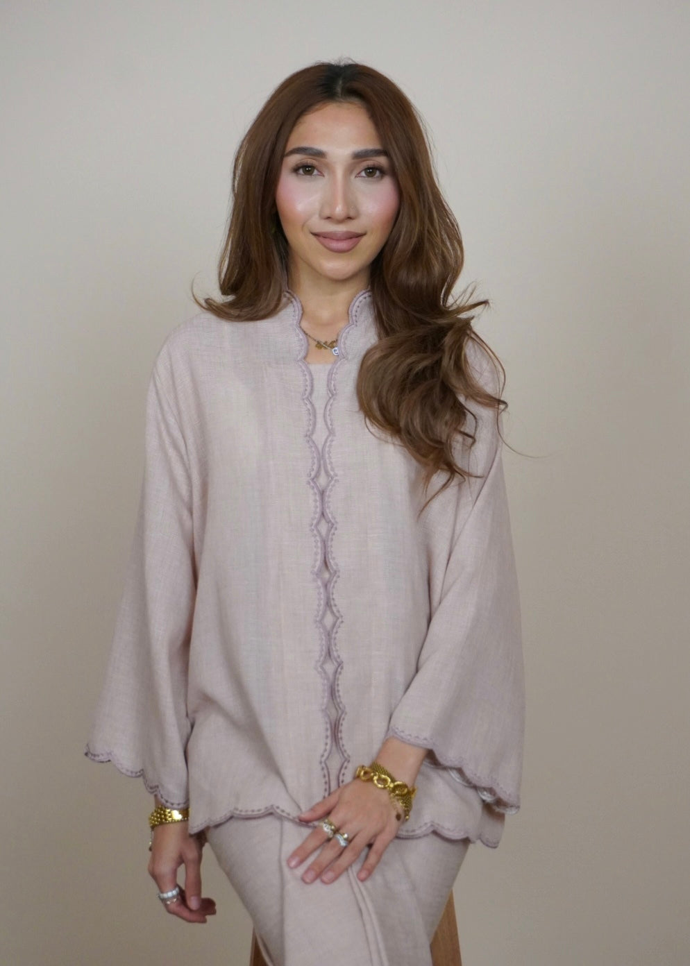 Embun Kuntum in Dusty Pink