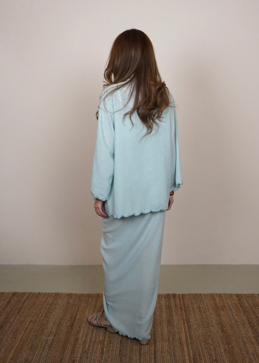 Embun Kuntum in Soft Blue