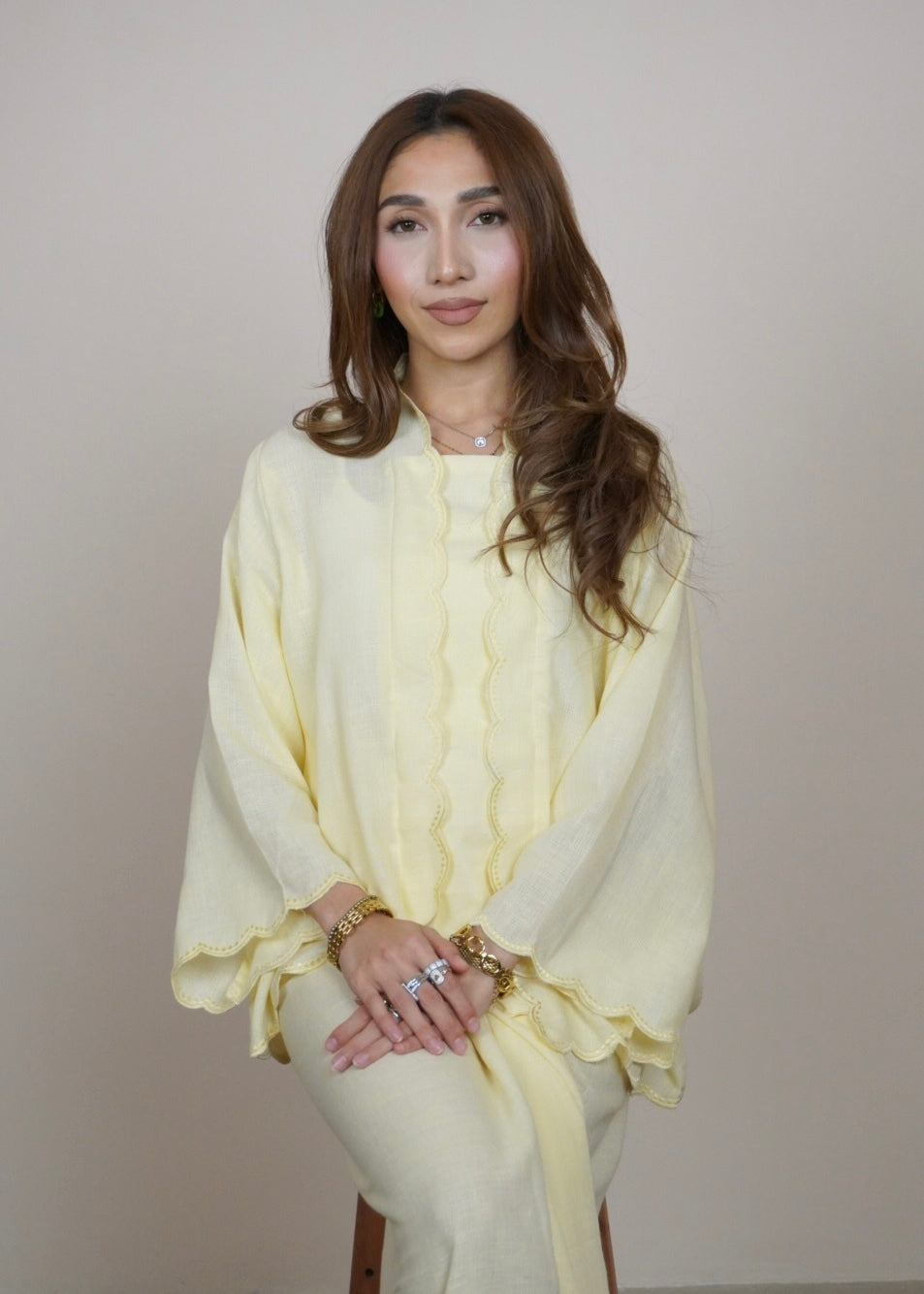 Embun Kuntum in Soft Yellow