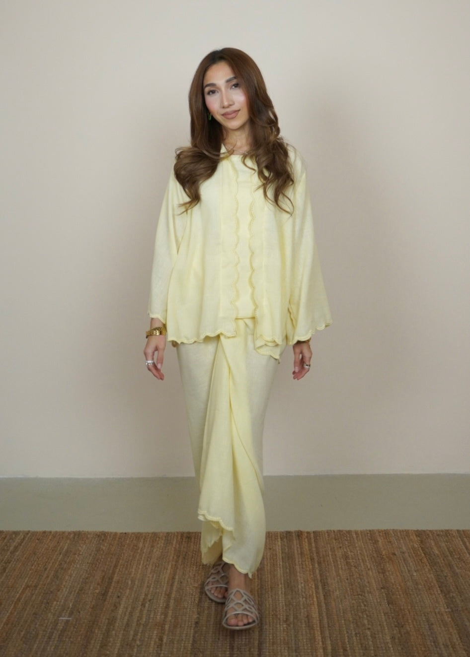 Embun Kuntum in Soft Yellow