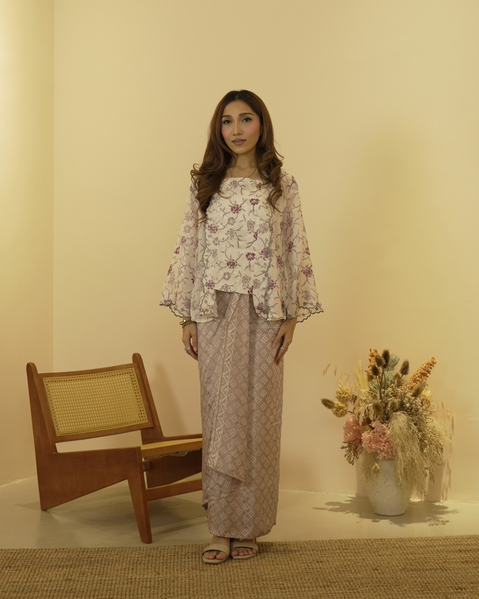 Kuntum in Misty Rose