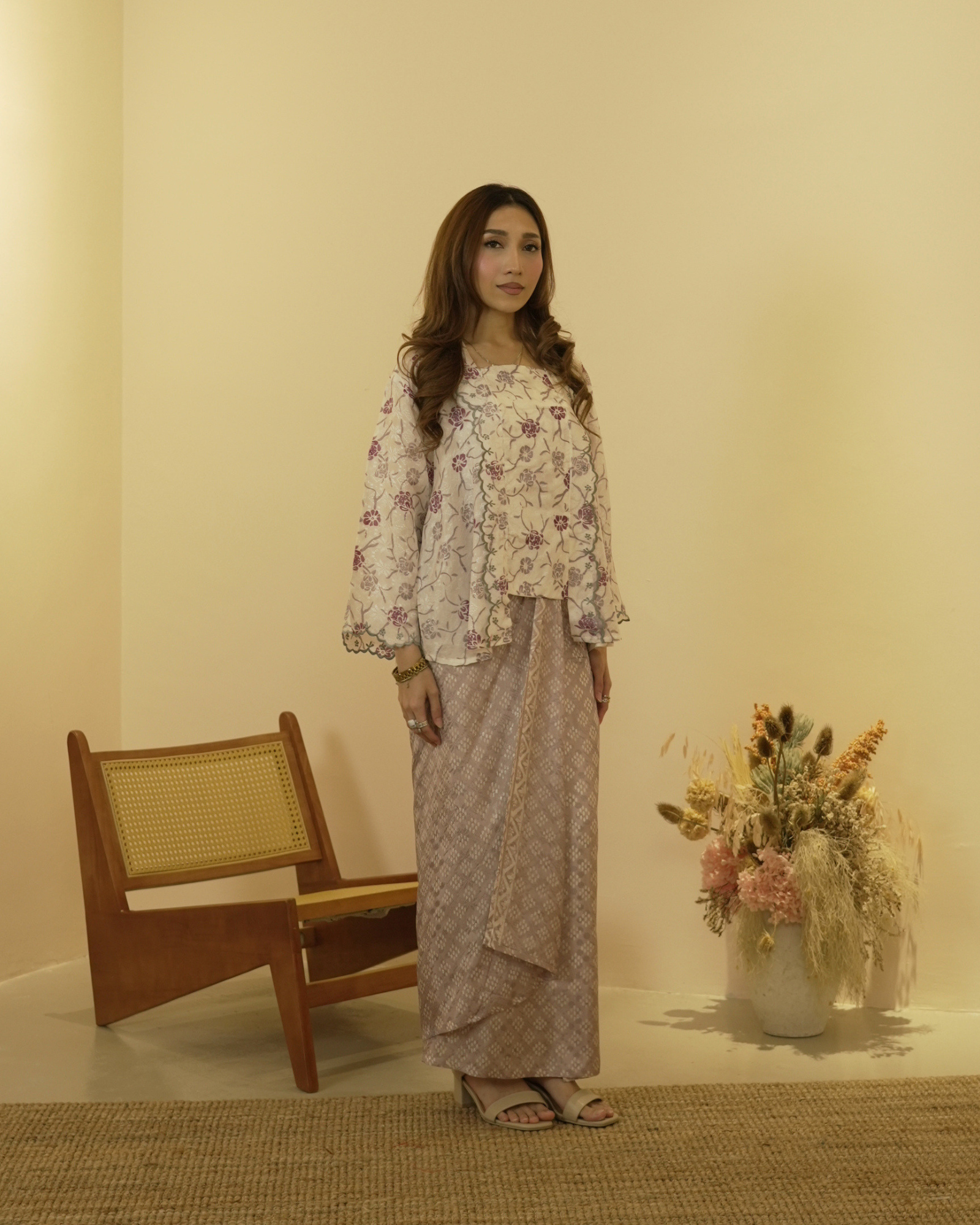 Kuntum in Misty Rose