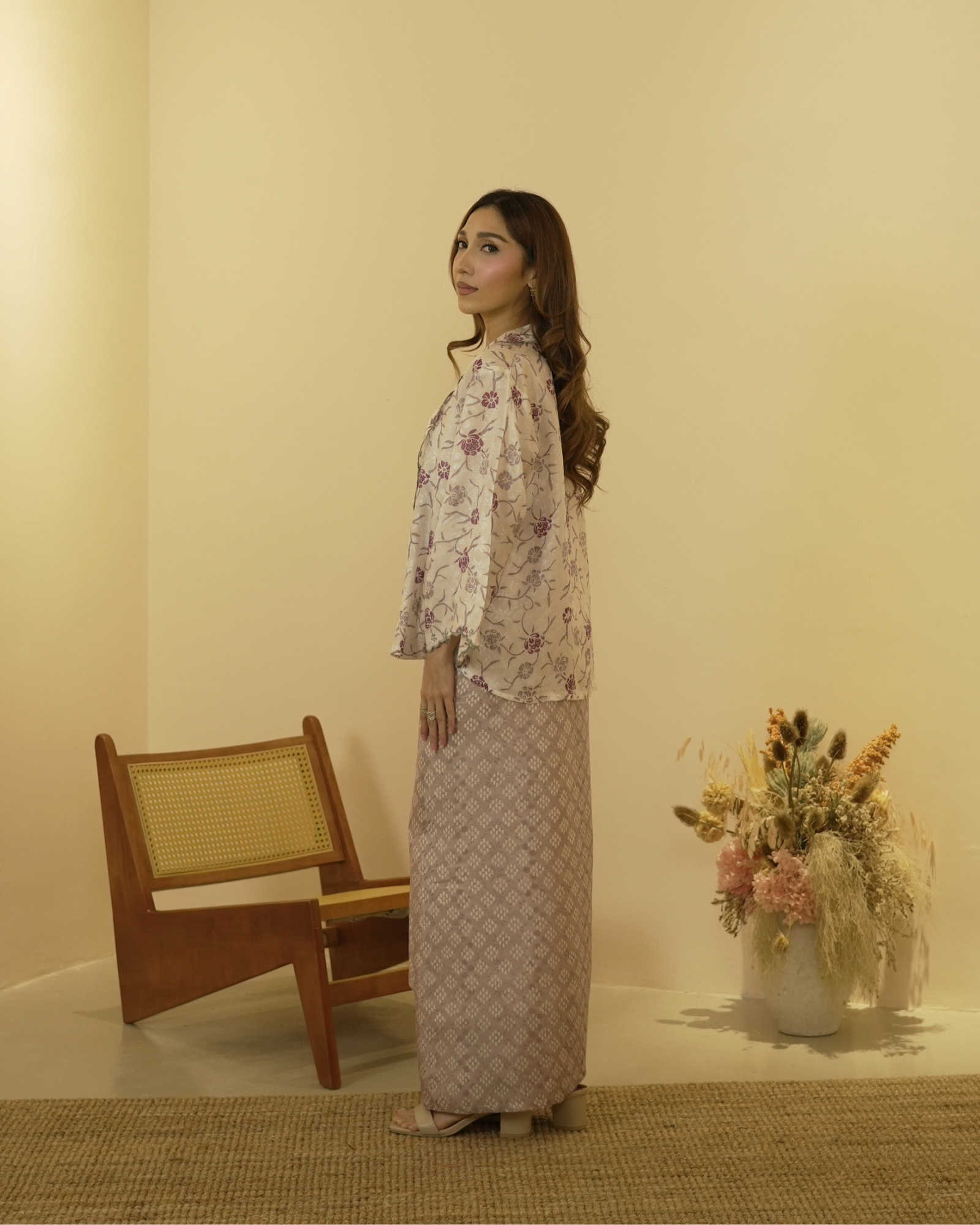Kuntum in Misty Rose