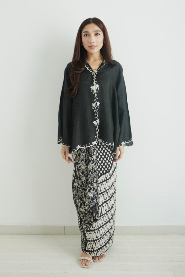 Qistina in Black