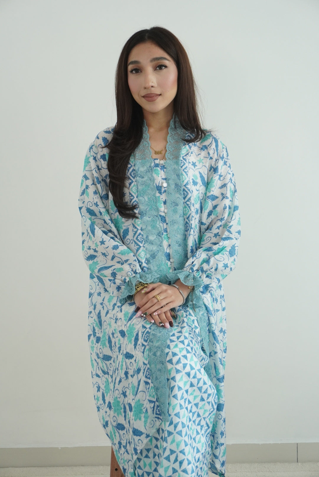 Qahira in Artic Blue