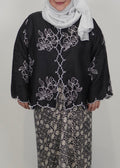 Qayla Plus in Black Batik