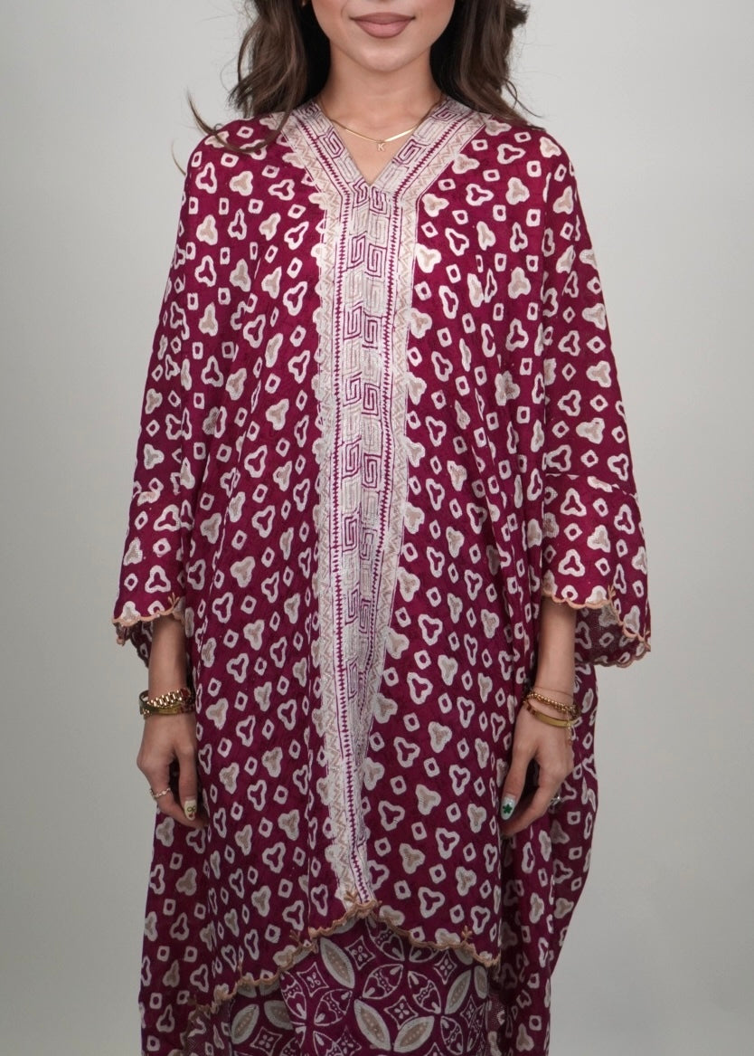 Saila Sulam in Maroon