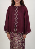 Qayla in Rich Burgundy