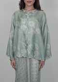 Qayla Hibiscus in Mint Green