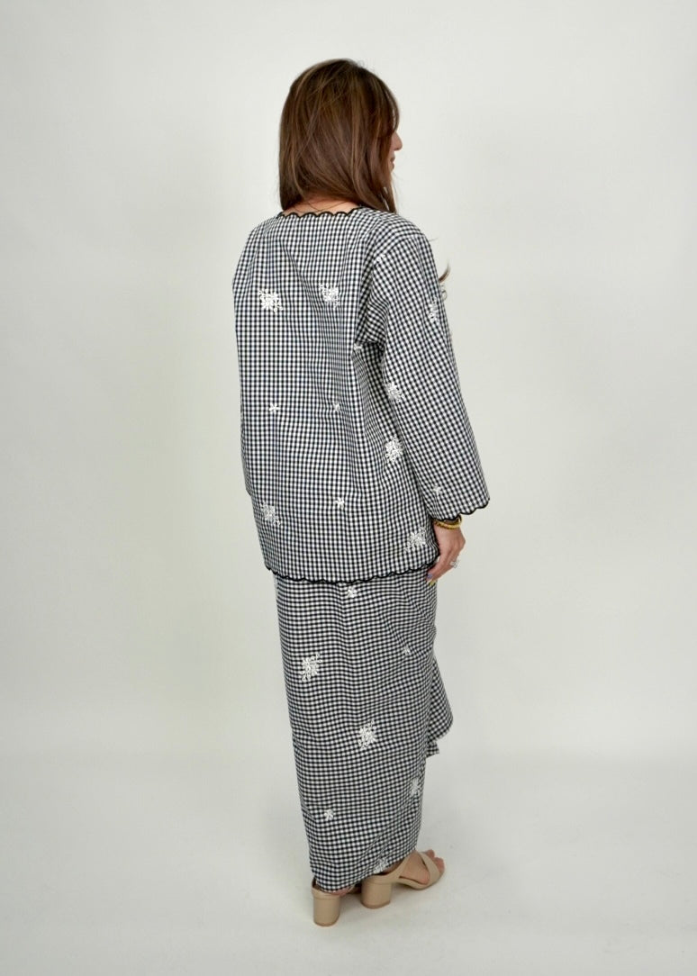 The Gingham Edit - Black