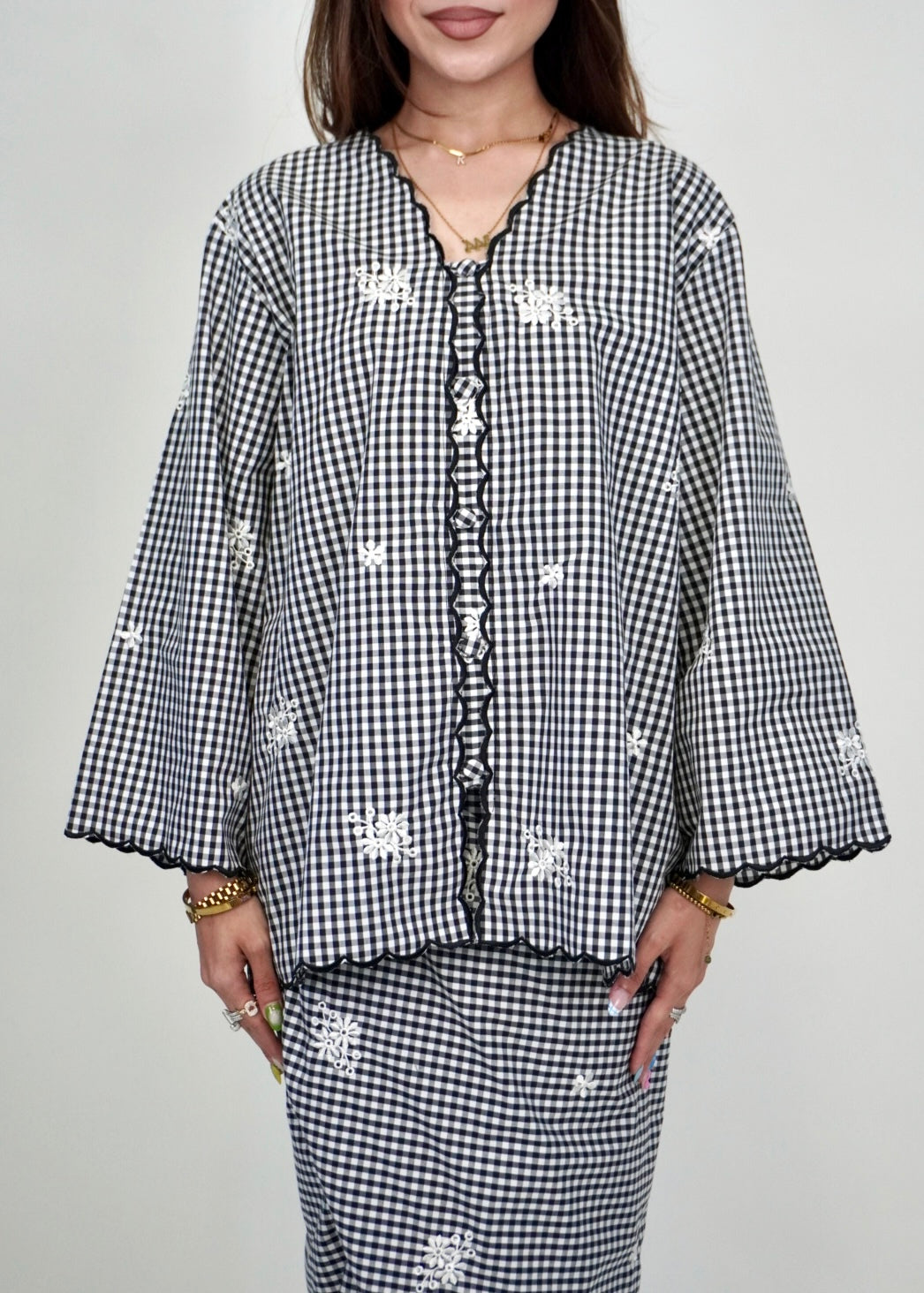 The Gingham Edit - Black