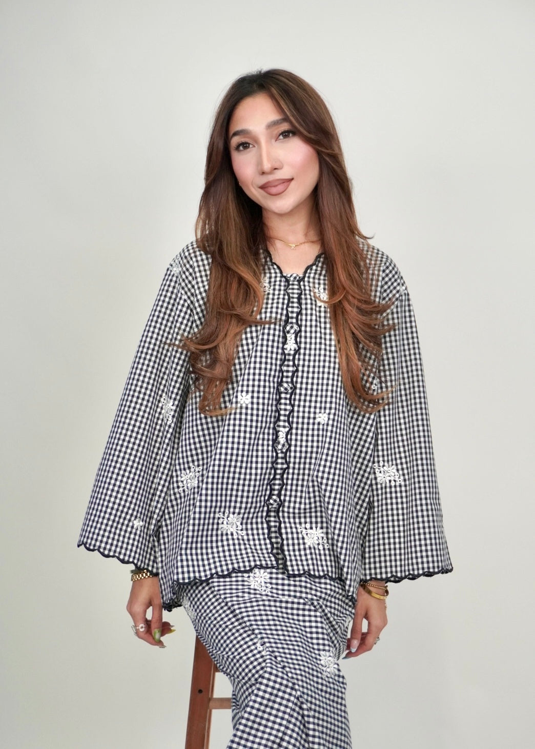 The Gingham Edit - Black