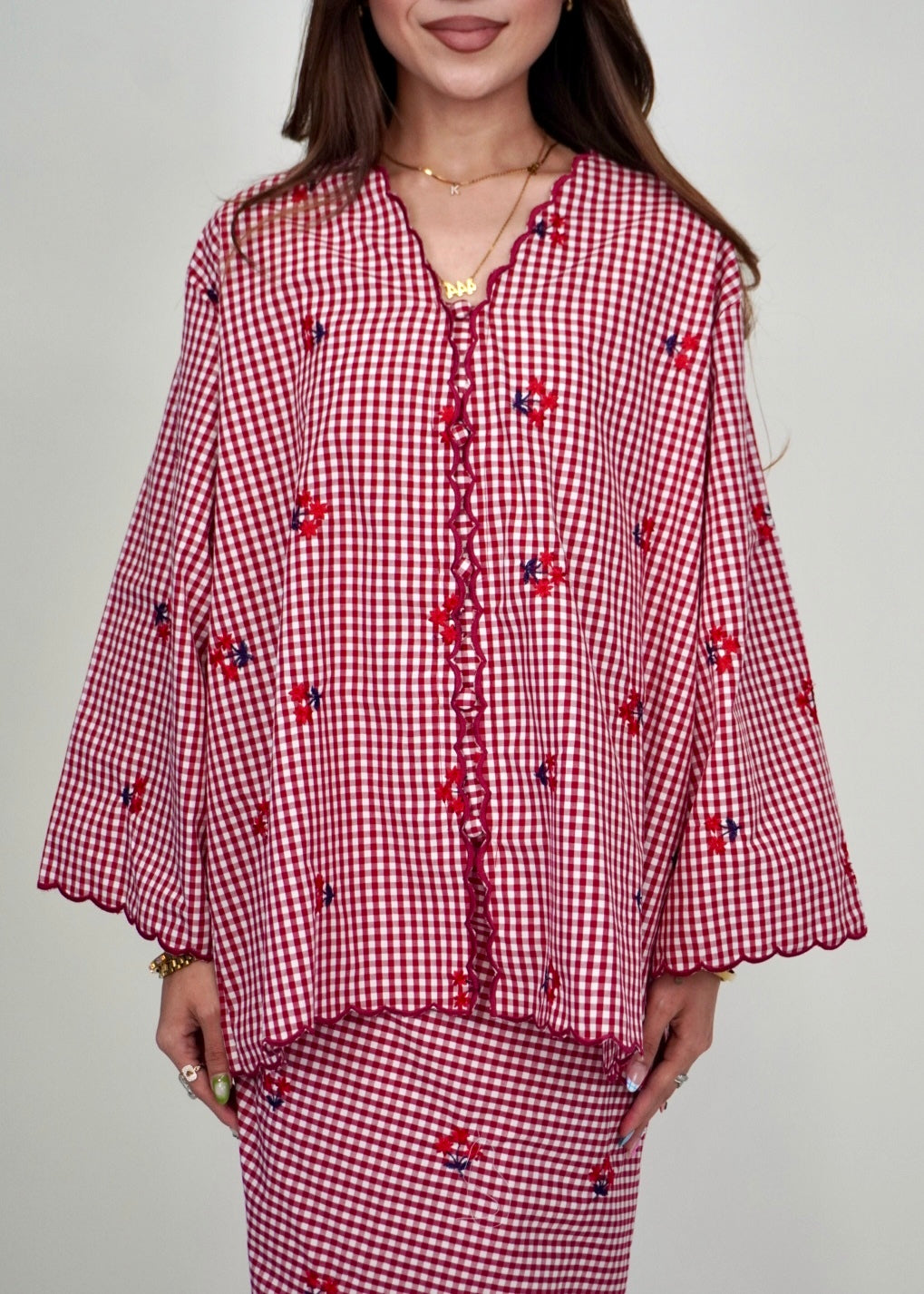 The Gingham Edit - Red