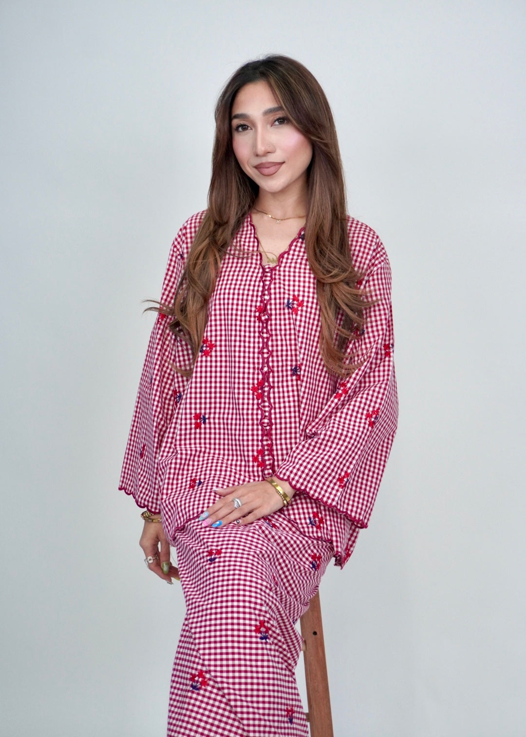 The Gingham Edit - Red