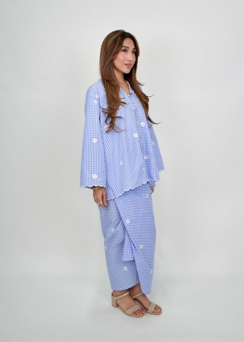 The Gingham Edit - Light Blue