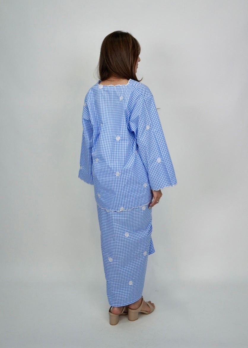 The Gingham Edit - Light Blue