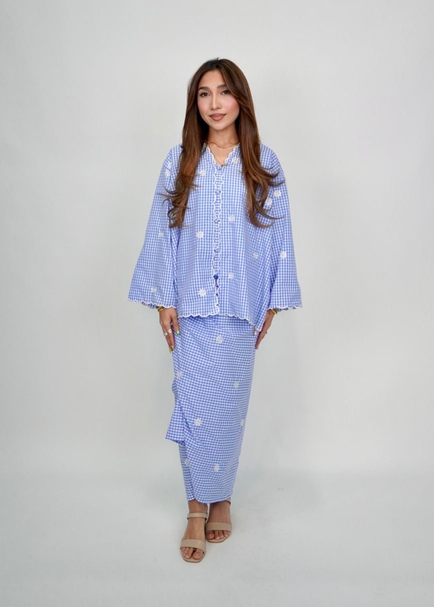 The Gingham Edit - Light Blue
