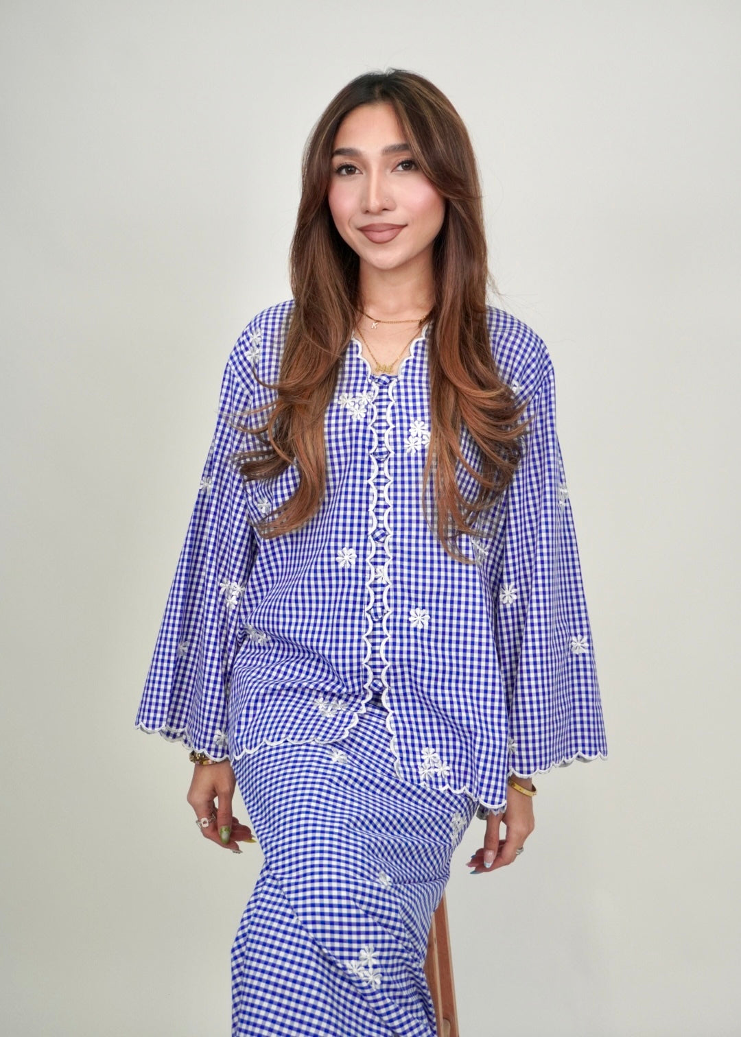 The Gingham Edit - Navy