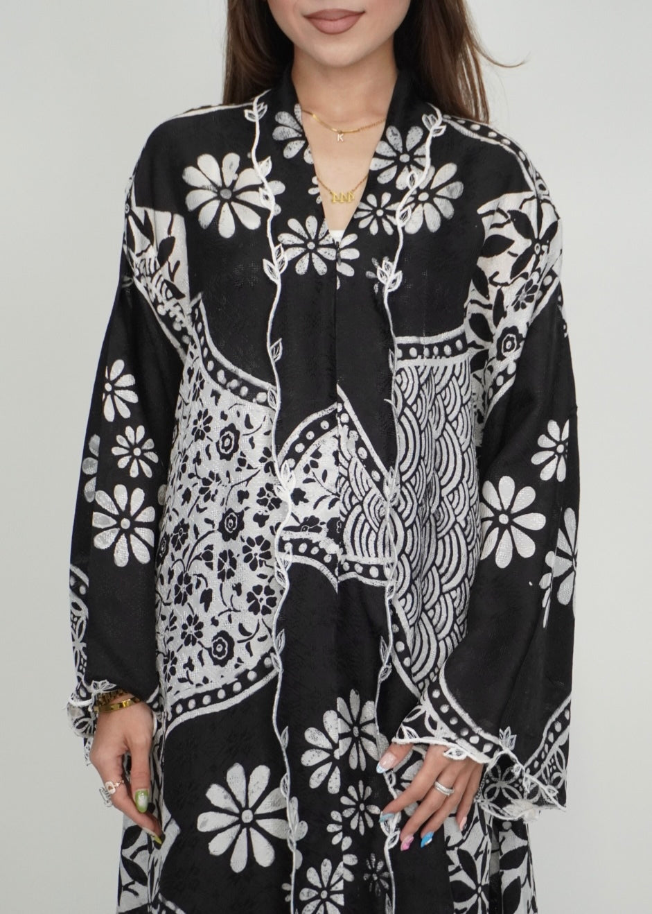 Qaseh Long in Black