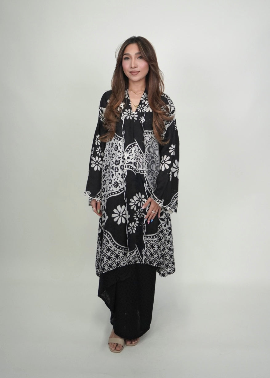 Qaseh Long in Black