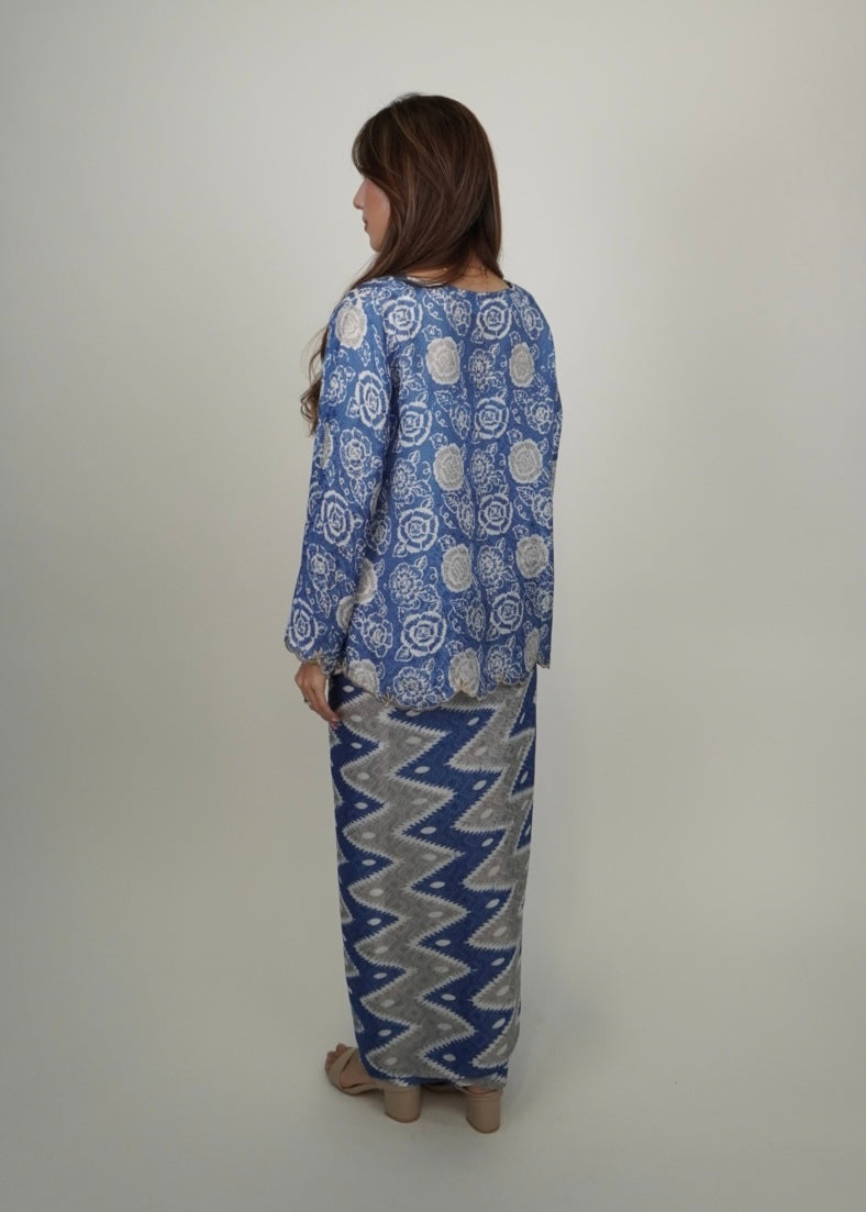Chinta in Blue