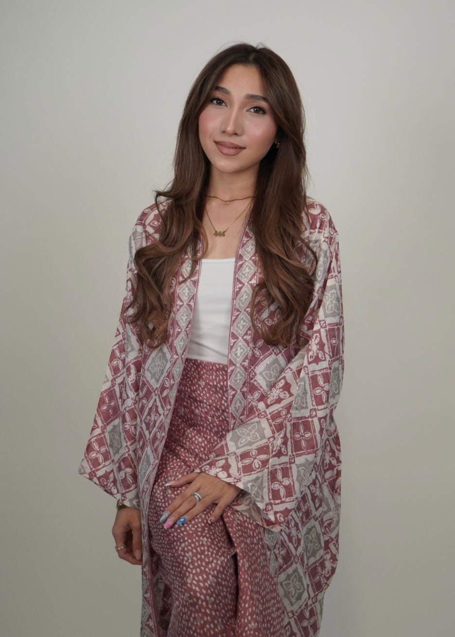 Salina Outerwear In Rose Pink