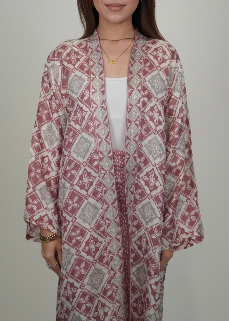 Salina Outerwear In Rose Pink