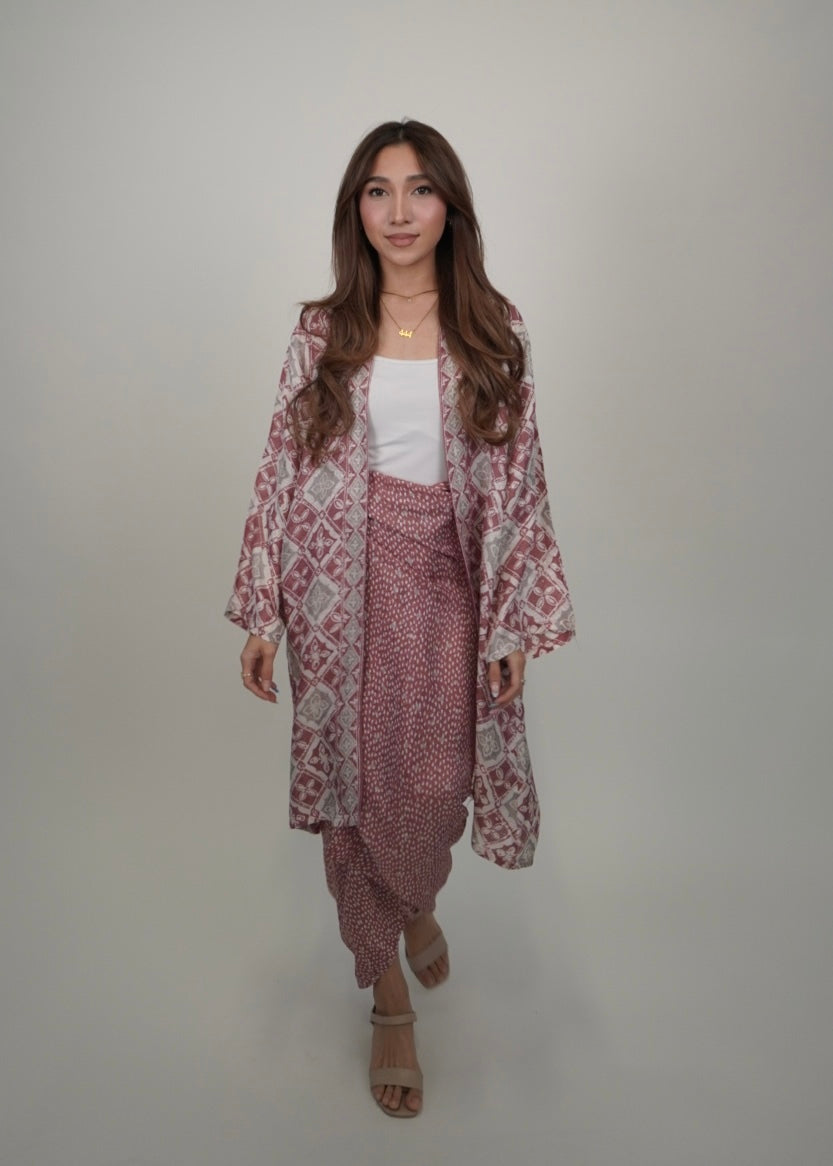 Salina Outerwear In Rose Pink