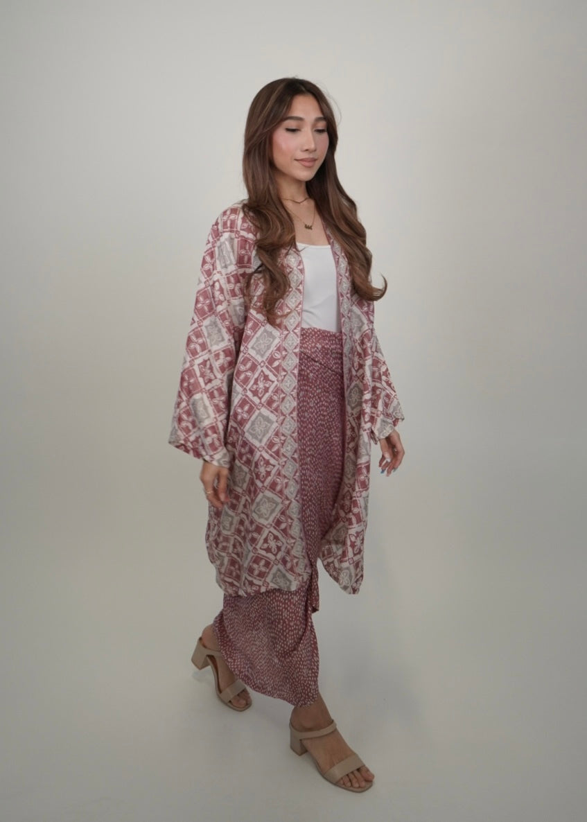 Salina Outerwear In Rose Pink