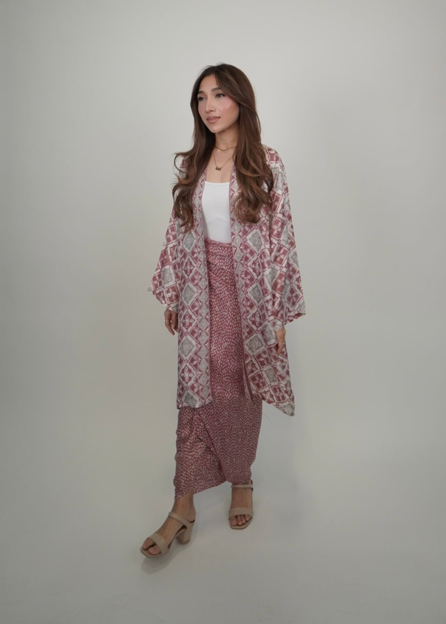 Salina Outerwear In Rose Pink