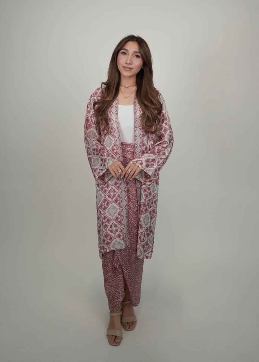 Salina Outerwear In Rose Pink