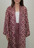Salina Outerwear In Dark Red