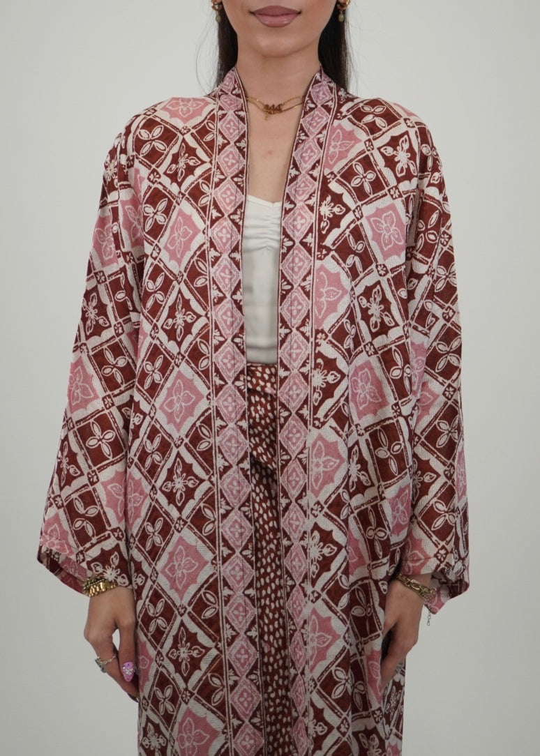 Salina Outerwear In Terracota