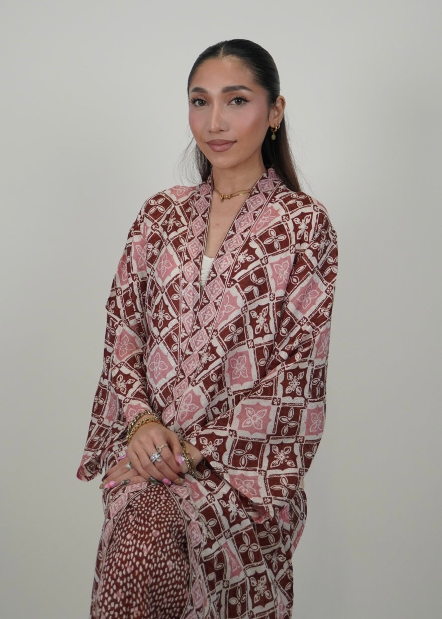 Salina Outerwear In Terracota