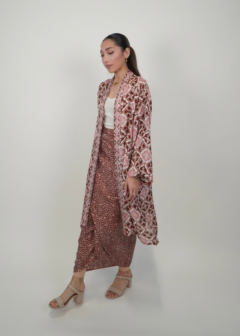 Salina Outerwear In Terracota