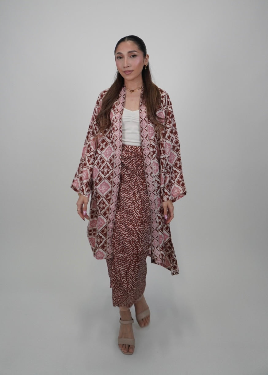 Salina Outerwear In Terracota
