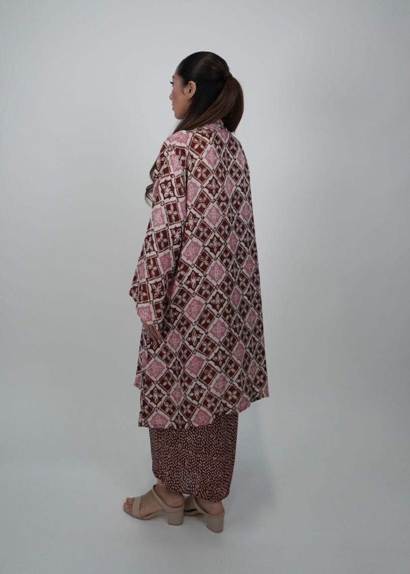Salina Outerwear In Terracota