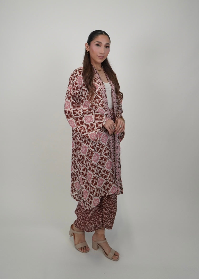 Salina Outerwear In Terracota