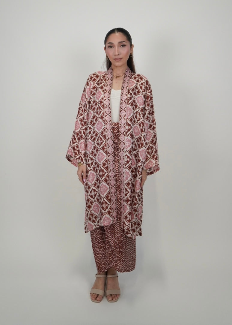 Salina Outerwear In Terracota