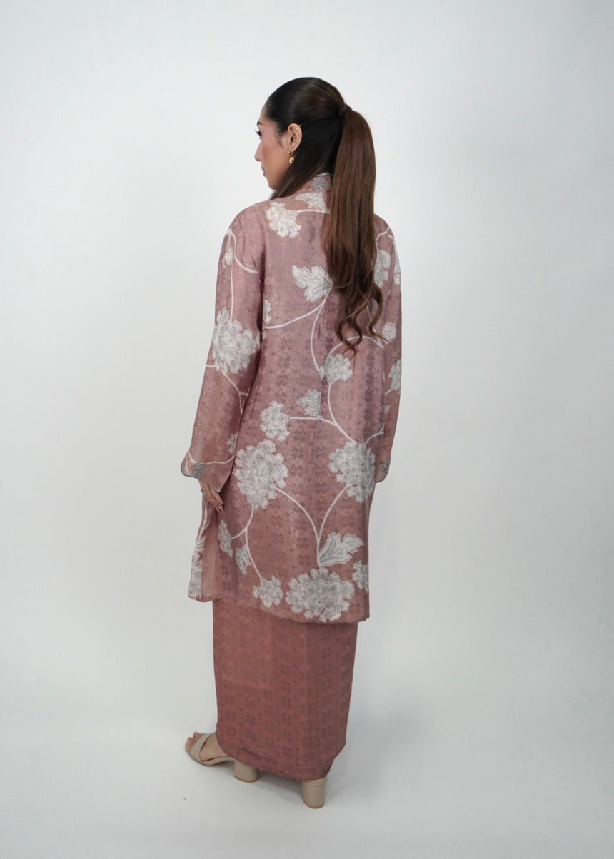Kuntum Long in Dusty Rose