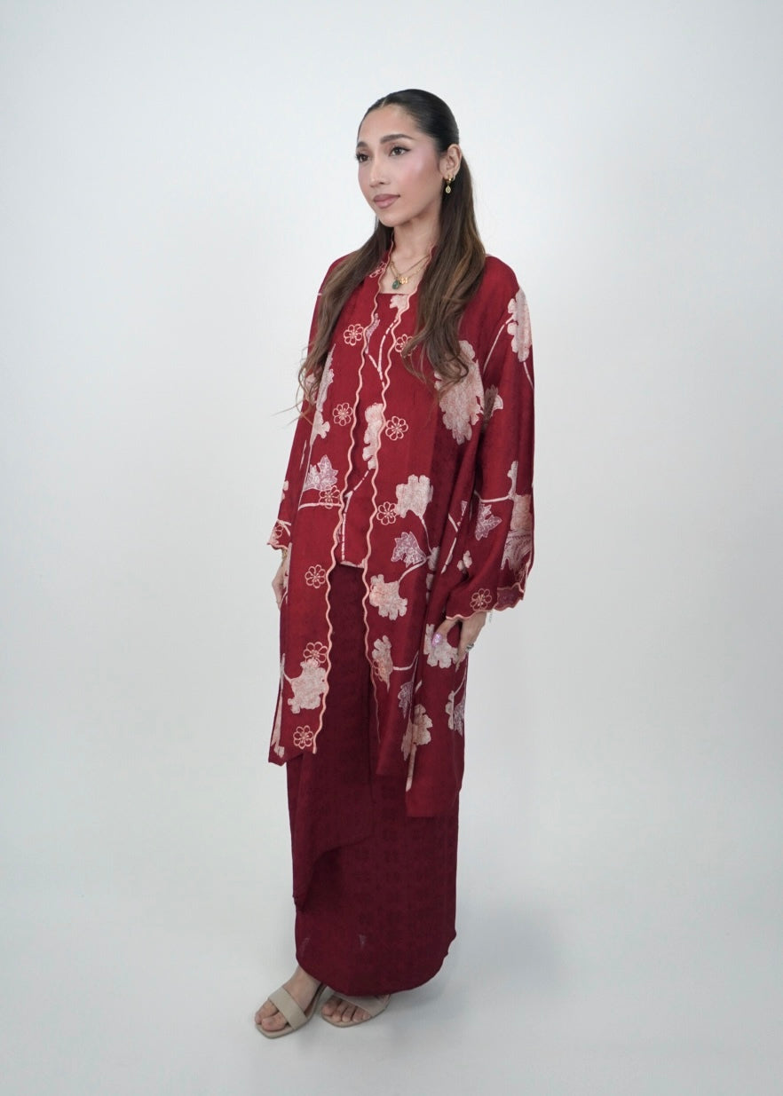 Kuntum Long in Red