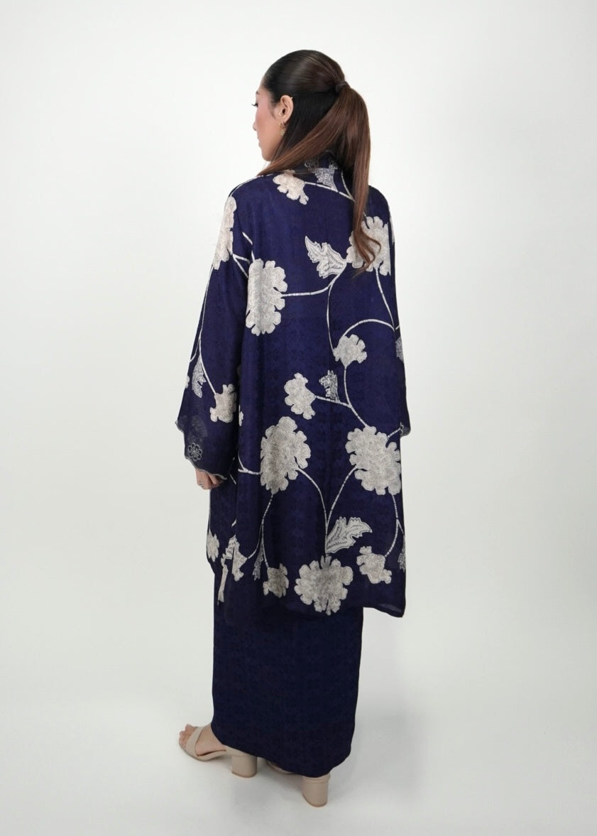 Kuntum Long in Oxford Blue