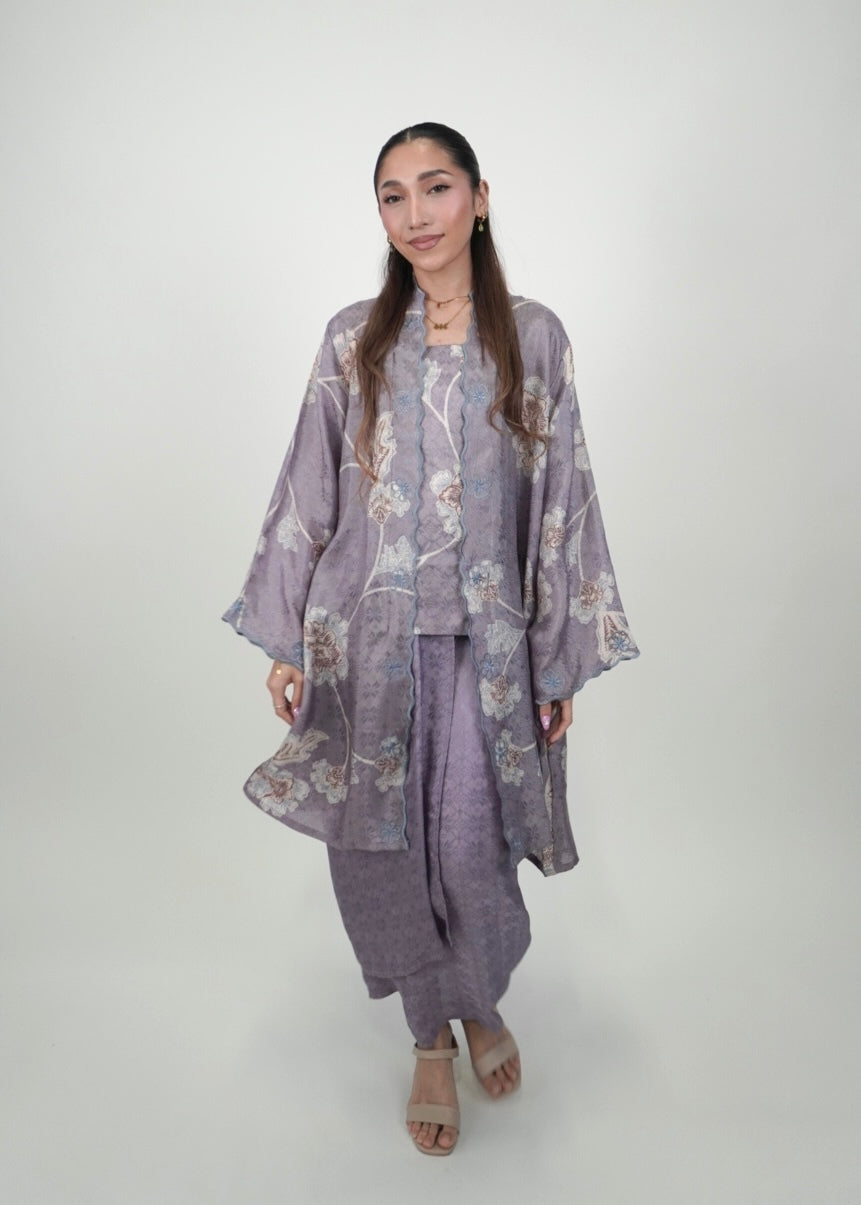 Kuntum Long in Dusty Periwinkle