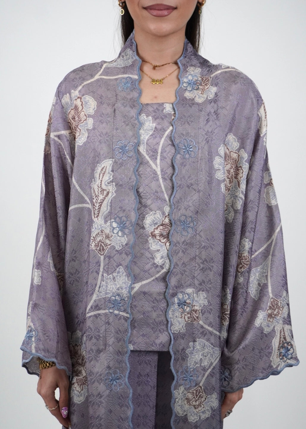 Kuntum Long in Dusty Periwinkle