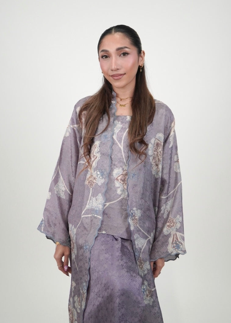 Kuntum Long in Dusty Periwinkle