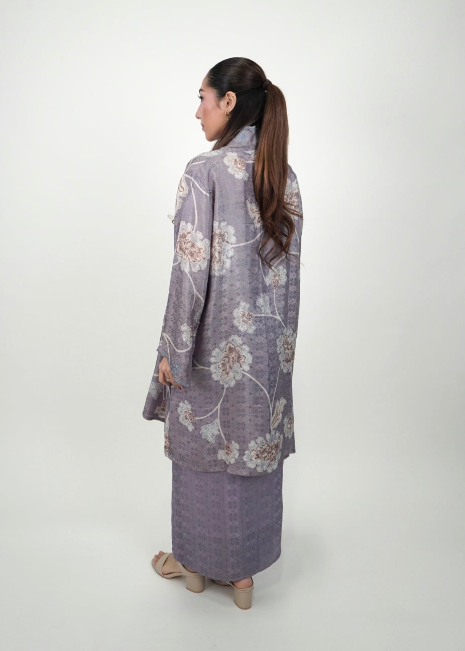 Kuntum Long in Dusty Periwinkle