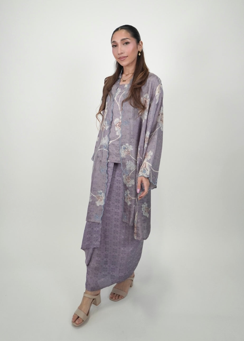 Kuntum Long in Dusty Periwinkle