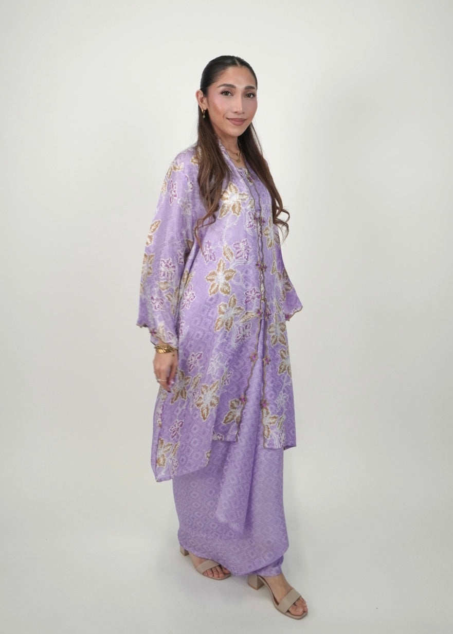 Kuntum Long Mekar in Lilac