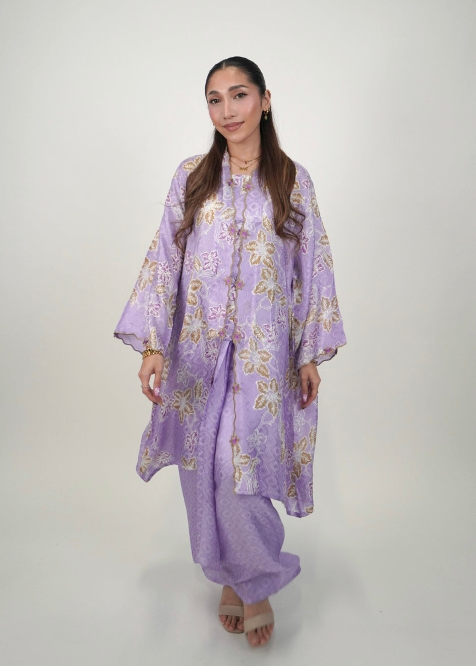 Kuntum Long Mekar in Lilac