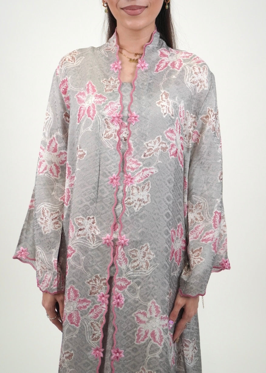 Kuntum Long Mekar in Pink Ash (DISPLAY SET)